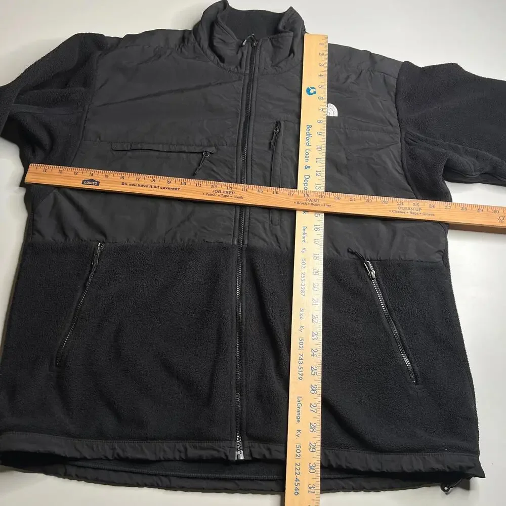 The North Face Men’s Fleece‎ Jacket Black Full Zip Size XXL